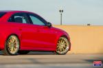 Audi A3 Sedan S-Line on Vossen Wheels (VWS-2) 2016 года